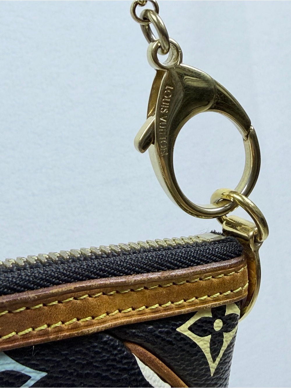 Louis Vuitton Monogram Multicolor Murakami Black Milla Pochette MM Full Set - Picture 4 of 16